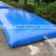 Portable PVC Tarpaulin Inflatable Water Storage Tanks Wear / Tear Resistant
