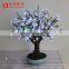High Artificial Table Decoration Ceramic SPOTS Led Blossom Bonsai Tree