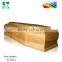 Traditional European style funeral wood coffin wholesaler