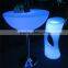color changeable illuminated sexy see through imageable Funky Bar stool