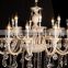 white glass chandelier lights for wedding decoration