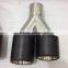 akrapovic exhaust dual carbon fiber exhaust muffler pipe/muffler tips for bmw