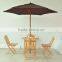 Outsunny Wooden 5 pc Folding Patio Dining Set