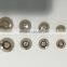 Plastic buttons for garments accessory