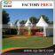 Elegant white pagoda event tent for meeting 4x4m