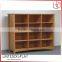Warehouse shop beech display cabinets