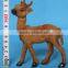simulation type holiday deer and christmas tree