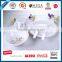 custom melamine dinner set with divided plated for wholesale