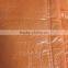 Orange gas proof tarpaulin with foam , insulated tarp concrete curing blanket