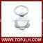 Custom logo design metal sublimation blank keychain keyring