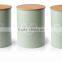 Set of 3 Vintage Tea Coffee Sugar Kitchen Storage Jar