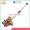 Wholesale cute design wooden children stroller toy hottest baby wooden children stroller toy W05A008