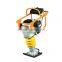 Pneumatic vibrating plate compactor