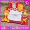 2015 Colorful kid wooden picture frame,Cheap wholesale wooden picture frame,Wooden wall hanging decorative picture frame W09A039