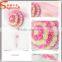 Artificial silk fabric COLORFUL rose flower balls for wedding customized artificial rose flower balls for sale