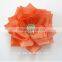decorative fabric flower for girl's dresse have diffrrent colors