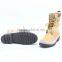 fashion latest lace up rubber rain boots