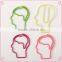 Office stationery human shaped paper clip metal wire clip gifts