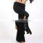 Fashing Tribe Style Sportwear Long Trumpet Trousers Yoga pants