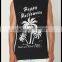 Free Silk Screen Printed Mens Singlet Manufacturer With 100% Cotton