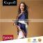 Custom-made digital print silk heated scarf and fashion shawl