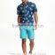 wholesale clothing fashion slim fit patterned custom shirt for men fancy design men shirt