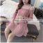 Wholesale Spring Formal Maternity Ruffle Dress 2017 Fashion Loose Lady Chiffon Dress