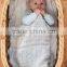 Soft and light double thickness cashmere baby swaddle wrap