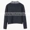 Shawl Collar Casual Wool Open Front Knit Cardigan Coat