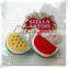S16579A Fashion fruit shaped children coin purse