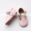 Wholesale italian leather baby kids shoes rubber sole