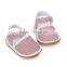 Shenzhen wholesale cotton funny girl simple girls sandals