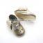 Kids shoes wesale leather babyhol moccasins shoes 2017 soft sole