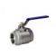 2pc ball valve with locking device(2pc ball valve)