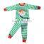 2017 top design autumn winter Christmas Printed Kids Plain Christmas Pajamas Soft Warm Christmas Pajamas Boys