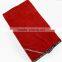 2015 custom microfiber zipper sport towel with pocket
