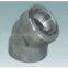 stainless steel 45 socket elbow
