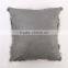 YR520 Custom Made Genuine Rabbit Fur Patchwork Sofa Cushion 45*45CM