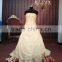 IN STOCK Off-The-Shoulder wedding dress sleeveless flower ball gown bridal dresses SW111