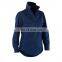 Custom navy blue mechanic safety shirt for women in factory work clothes american workwear safety shirts
