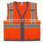 Fashion hi vis reflective safety vest for work