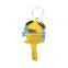 Emoji Winkle Face Knot Key Ring Handmade Voodoo Doll Key Chain