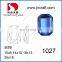 Chinese foiling back flat back glass fancy stone for garment