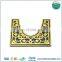 Custom Fashion Adhesive Printing Decorative Metal Bottle Label