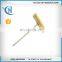 long needle print fancy lapel pin badge