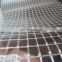 Sunlight can penetrate transparent mesh pvc tarpaulin canvas
