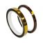 polyimide tape are stocked on wide rolls and can be cut to your specific width kapton tape