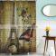 Polyester printed Bathroom Shower Curtain with competitive price