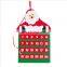 made in China Fashion Felt Advent hanging for christmas wholesale