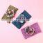 Baby Soft Nylon headband with flower Girl Solid patchwork headwear 6colors